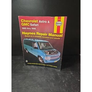 Haynes Chevrolet Astro GMC Safari Mini Van Automotive Repair Manual 1985-1998